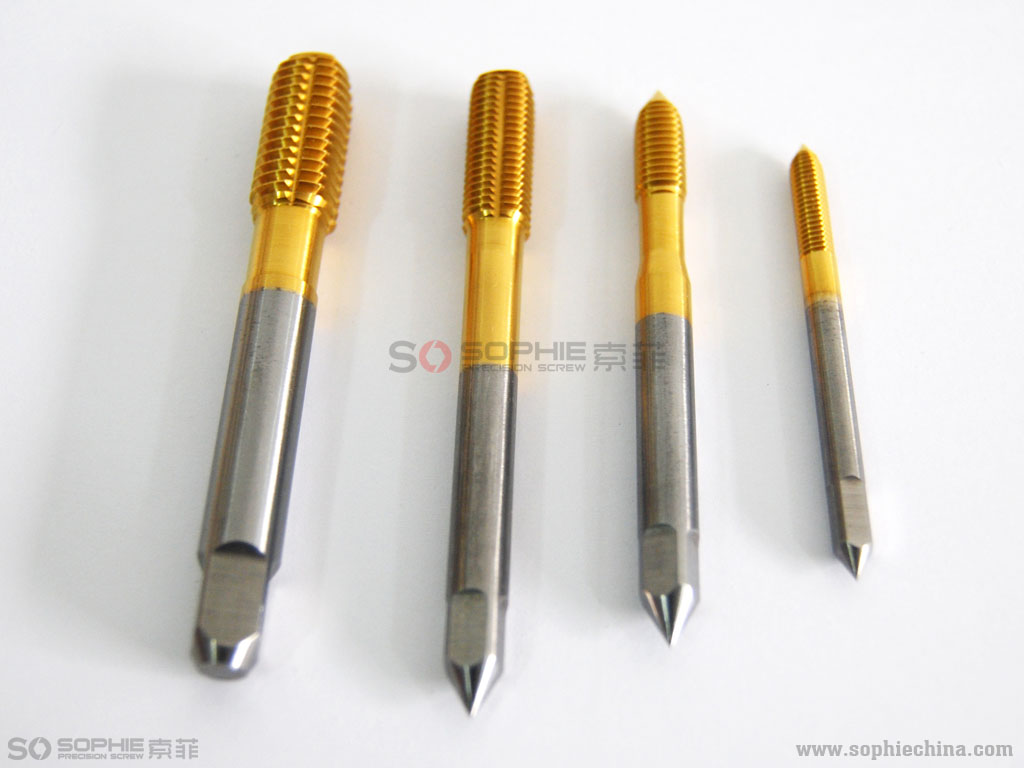 螺旋挤压丝锥丝攻 镀钛 钨钢 合金挤压丝锥丝攻 